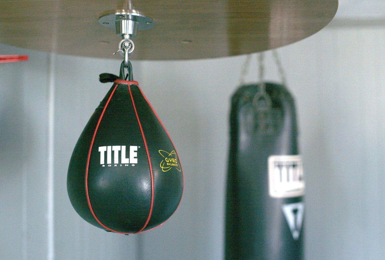 Boxing group fitness class at Strong Martha
