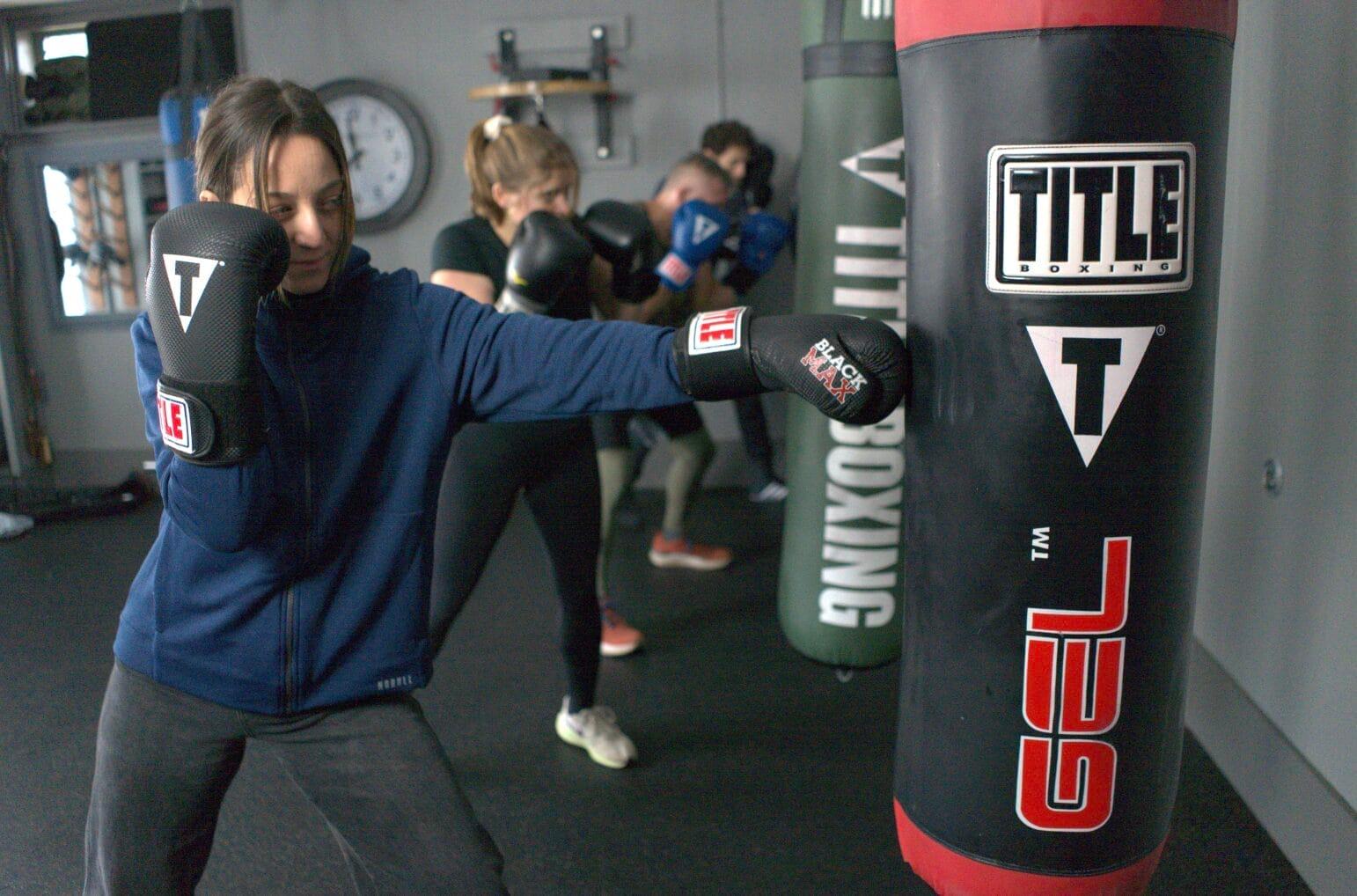 Group training class at Strong Martha