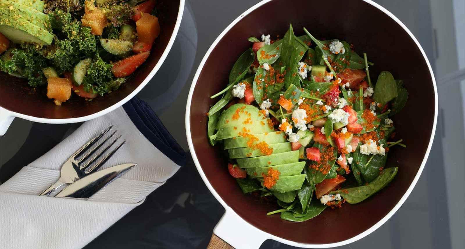Healthy nutrition meal